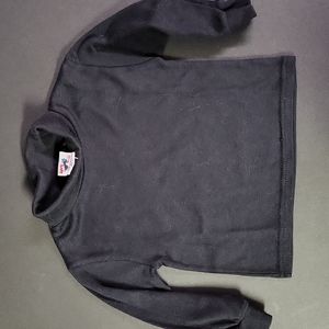 Hey Kids black long sleeve turtleneck